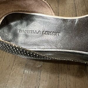 Daniella Lehavi Black Studded Loafers